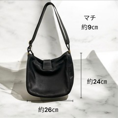 最初値下げ‼️LANCEL ランセル ショルダーバッグ 斜めがけショルダー バッグ Lマーク ブラック ゴールド 中古品販売 現状品の画像