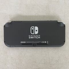 【Nintendo】任天堂 Switchライト HDH-001 グレー 動作確認済 初期化済 ゲーム機 社外ケース付 ニンテンドー スイッチライト Y1975の画像