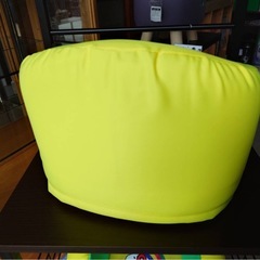 ● スヌーピー ベビーチェア ベビー クッションチェア 座椅子 イエロー×グリーン  1点 880円×3点あります 中古 ③の画像