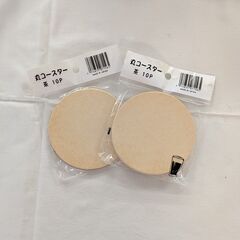 透明グラス6個 / コースター（新品）の画像