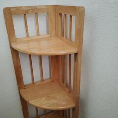 コーナー用の棚　中古　差し上げますの画像