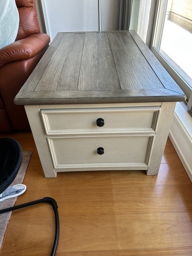 輸入品 昇降式コーヒーテーブル