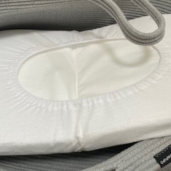 	PUPPAPUPO クーファン ロープ編み 敷きマット付き クーハン ベビーキャリー かご ベビー バスケット 赤ちゃん 退院 シンプルの画像