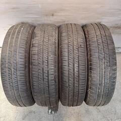 155/65R14　アルミ　タイヤ4本セット　No.259　　14インチの画像