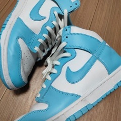 NIKE Dunk high Blue Chill 27.5cm 美品の画像