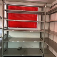 引き取り限定　まとめて業務用　棚　2連結2台　1連結1台の画像