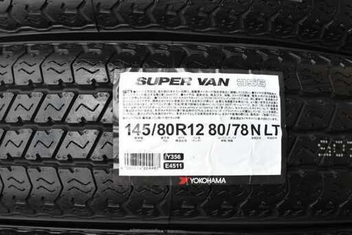 ‍? 145/80R12 LT 80/78N (145R12 6PR相当) 新品4本セット 交換工賃込