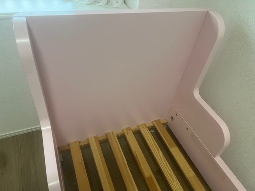 IKEA 伸長式ベッド ピンク【最終値下げ】 (33) 新栄町のベッド