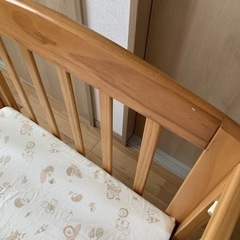 カトージ　katoji 　ミニベビーベッドの画像
