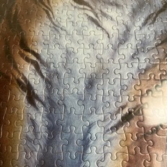 額縁付き　
パズル　絵　アート の画像