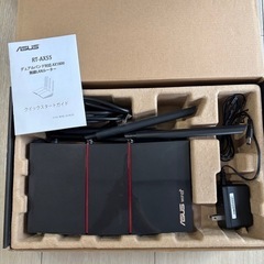 ASUS  RT‑AX55  Wi‑Fi 6対応 高速ルーターお取り置き中の画像