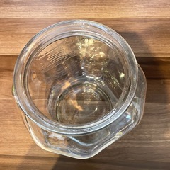 ガラスジャー　米びつ　7L  アンティーク調の画像