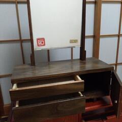 村上開明堂の木製ドレッサーの画像