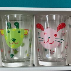 【差し上げます】未使用 アニマルパラダイス グラス 5点 おまとめの画像