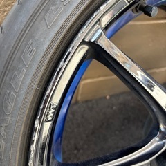 SA-99r 17インチ 195/40R17 社外 タイヤ ホイール 中古品 wedsの画像