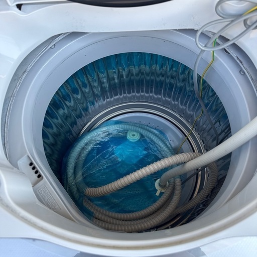 物価高救済SALE ！送料込み！ 実働確認済　SHARP ES-GE55K SHARP 中古 5.5kg 全自動洗濯機 Ag+ シャープ ES-GE55K-B 2011年