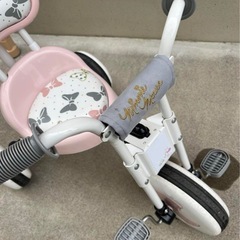 ミニー　三輪車　トイザらス限定　ピンク　グレーの画像