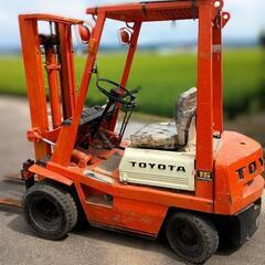 トヨタフォークリフト　1.5トン　フロントダブルの画像