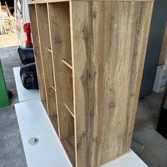 【幅84高さ84奥行き35】下駄箱　靴　収納　棚　木製棚の画像