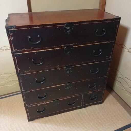 骨董箪笥 専用 骨董箪笥(たんす)100年位前のアンティーク箪笥 (OJAS) 石屋川