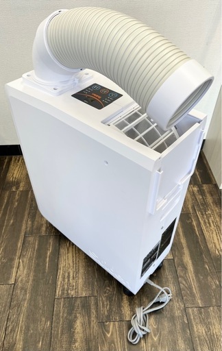 【中古品】Suiden ポータブルエアコン SS-16MZW-1 移動式クーラー 季節家電