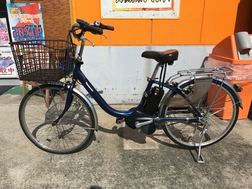 訳あり 27インチ 6段変速 カギ付 紺色 シティサイクル☆ 札幌市 豊平区