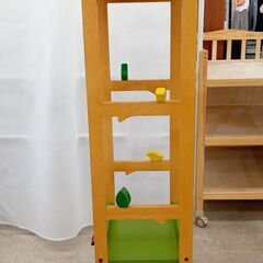 ★リユースのサカイ高崎店★TJ12361  棚 ナチュラル H134.5×D31×W42 クリーニング済みの画像