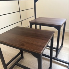 2人用ダイニングテーブル&チェアの画像