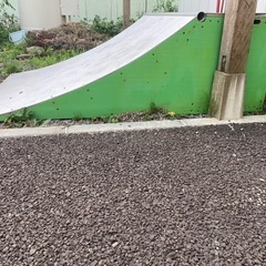 スケボー　ミニランプ　家庭用　クォーターランプ　の画像