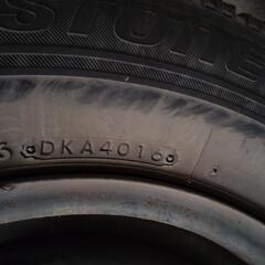 185/70R14　スチールホイール&スタッドレスタイヤの画像