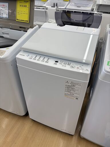 ★ジモティ割引あり★【リユースのサカイ野々市店】A-203　洗濯機 東芝 AW-7DH 2021年製 容量7kg ※クリーニング済み/当店6ヶ月保証