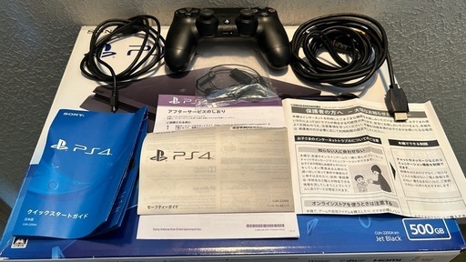 PS4 SLIM 500GB プレステ4 箱入り美品 (woodyPC) 中津のテレビ