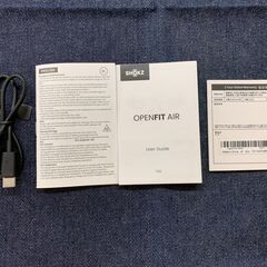 【愛品館江戸川店】Shokz OpenFit Air 2024年モデルオープンイヤー型イヤホン　ID:132-050983-007の画像