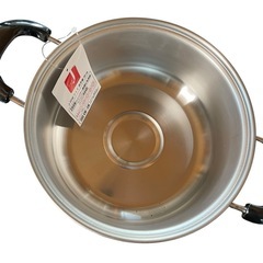 ● 【未使用品】両手鍋20cm J-20W IH コンロ　両方OKの画像