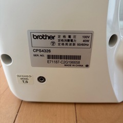 ブラザー　コンピューターミシンの画像