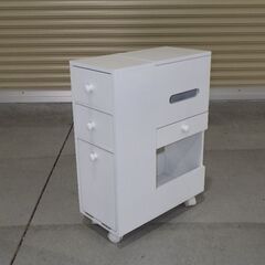 0801-11　コスメワゴン（キャスター付き）