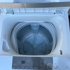 【高年式・保証付き】TOSHIBA 2023年製 洗濯機 7kgの画像