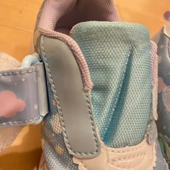 シナモロール　光る靴　サンリオ　水色 17㎝の画像