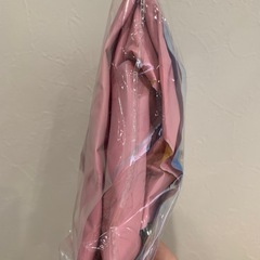 【新品未使用】ハンドル付き浮き輪ピンクの画像