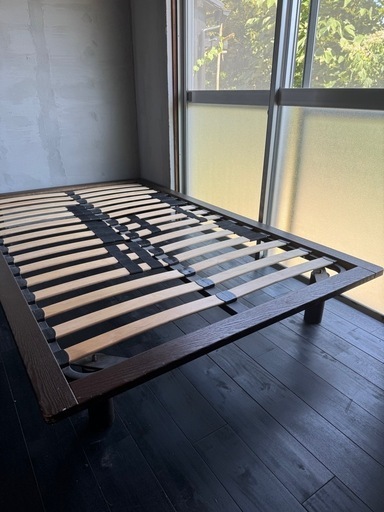 無印良品　セミダブル　ベッド　フレーム
