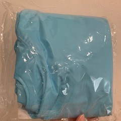 【新品未使用】ハンドル付き浮き輪ブルーの画像