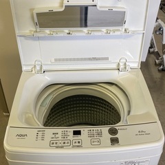 & 洗濯機　AQUA アクア　6kg AQW-KS6N 2023年製　動作確認済みの画像