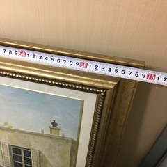 お取引相手決まりました。※無料で譲ります※　絵画　おしゃれ　街並み　インテリアの画像