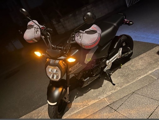 ２０２４年式　グロム125 低走行　転倒なし