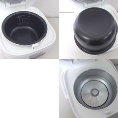 タイガー マイコンジャー 炊飯器 3合炊き 2023年製 マットホワイト JBS-A055 炊きたて 遠赤 黒特厚釜 ☆ 札幌市 北区 屯田 の画像