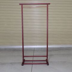 0801-14　木製ハンガーラック