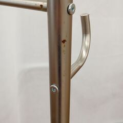 ★リユースのサカイ高崎店★TJ12364  ポールハンガー シルバー H168.5×D28×W28 クリーニング済みの画像