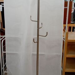 ★リユースのサカイ高崎店★TJ12364  ポールハンガー シルバー H168.5×D28×W28 クリーニング済みの画像