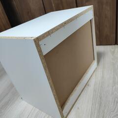 吊り戸棚　木製　中古の画像
