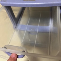 プラスチック引き出しケースの画像